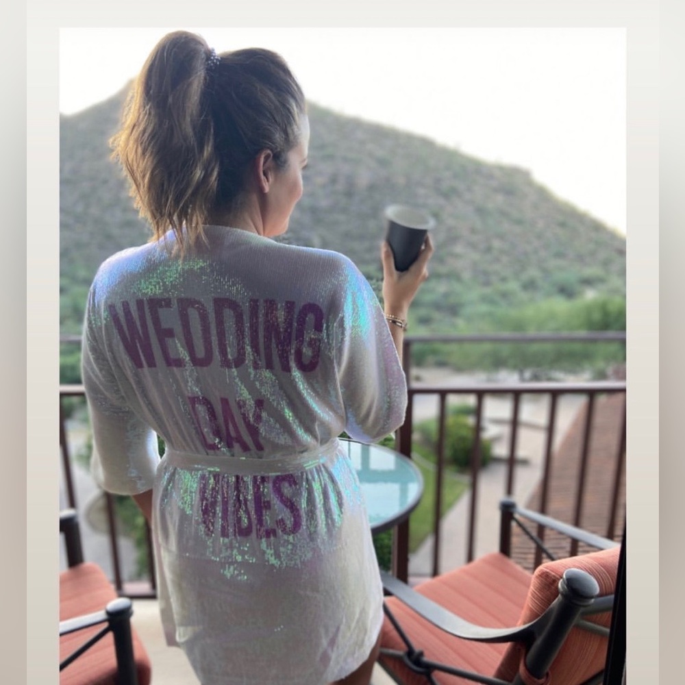 Wedding Day Vibes Robe